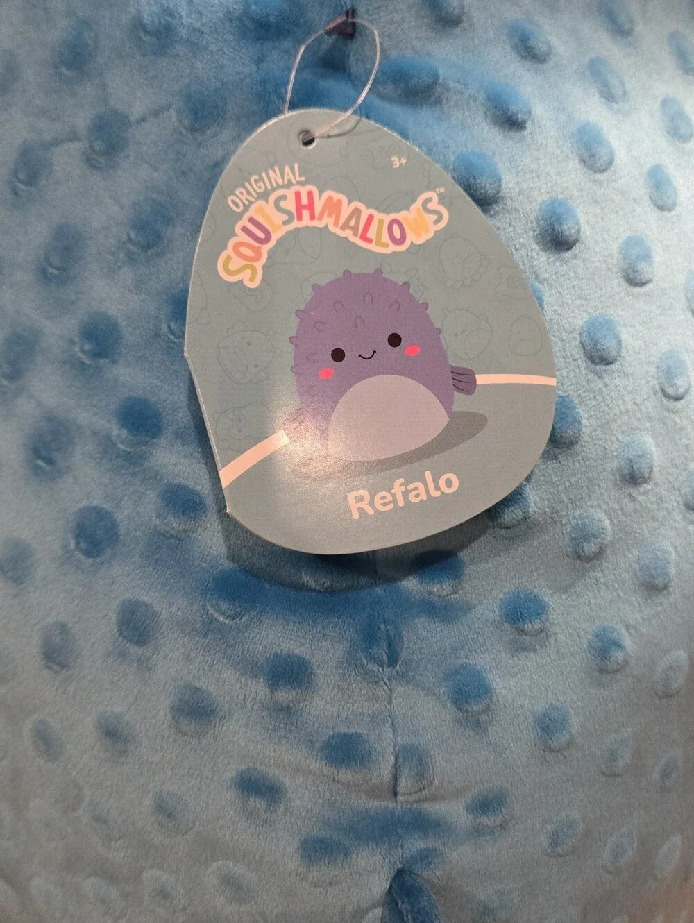 Squishmallows 16 Inch Refalo The Puffer Fish New With Tags